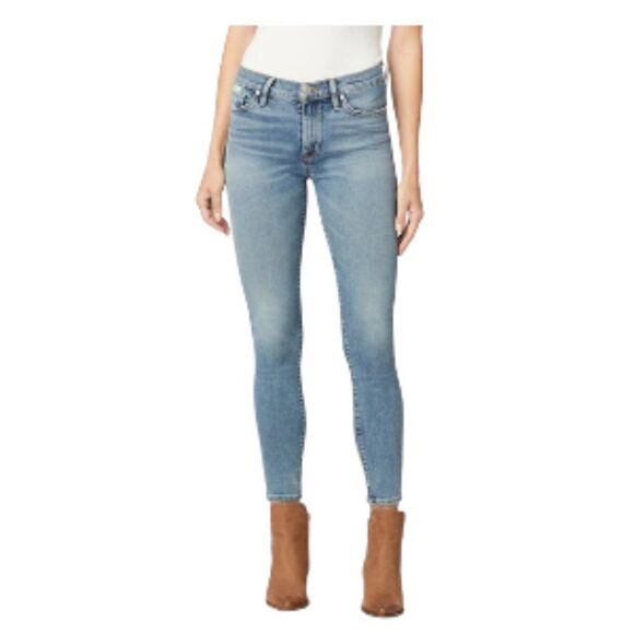 Hudson Nico Mid Rise Ankle Skinny Jeans In Ghost Town 25 NWT - Picture 1 of 1
